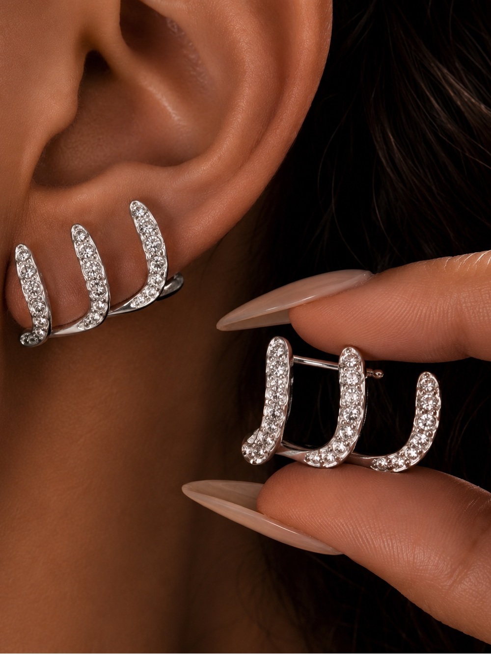 Silver Earrings